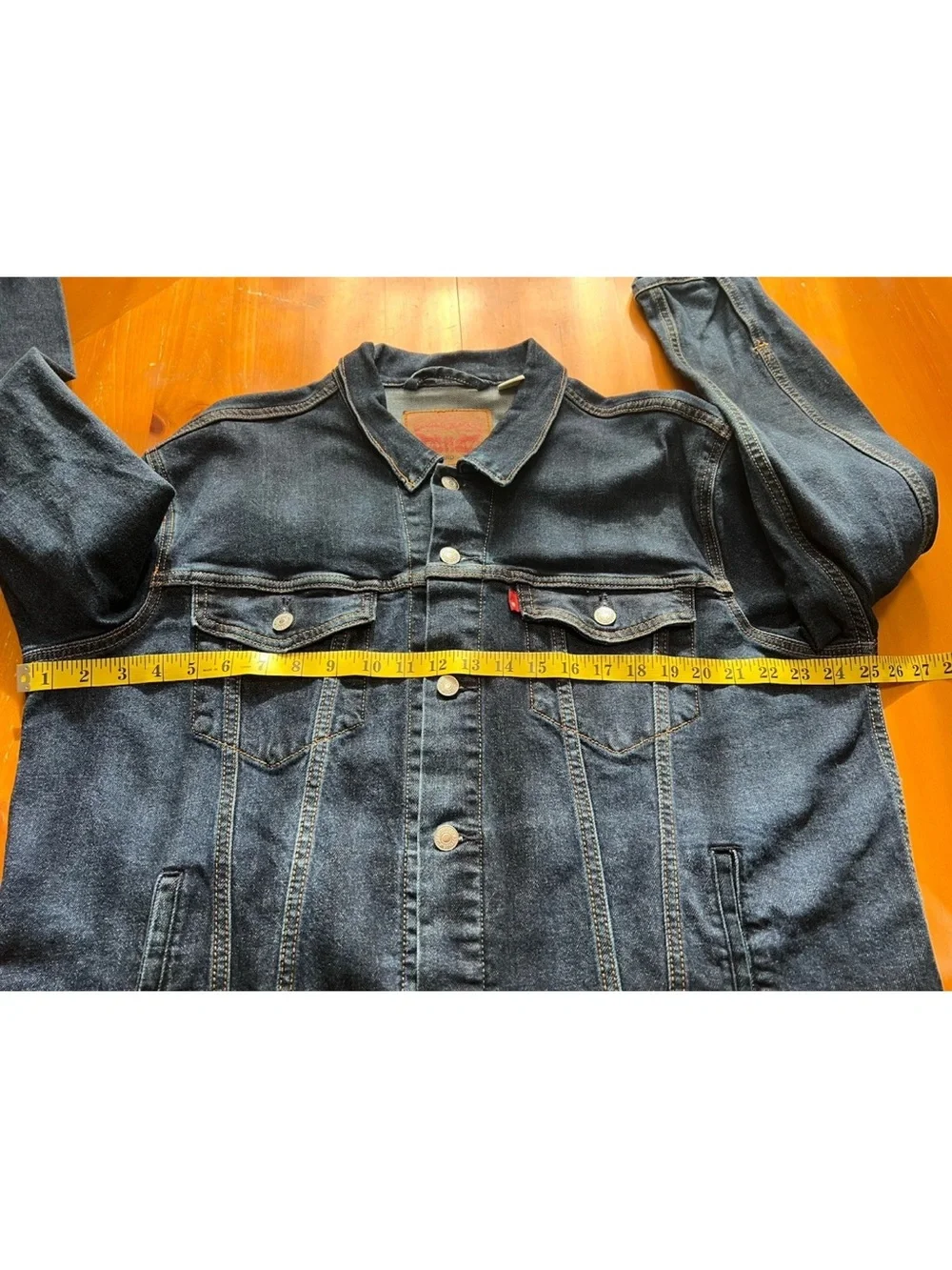 Levi’s 72334-2762 Jacket XL Dark Blue • Excellent Condition • P2P 25 • Length 26